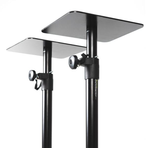 base superior de soportes sorisound para monitores de estudio de 8 pulgadas